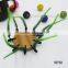 Plant grass head long grass hair clip flower sprouts flower hairpin