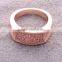 >>>2016 YIWU T&J new Korean style women girl fashion rings for couples gold plated rhinestone crystal rings for women/