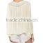 Wholesale ladies tops latest design /long sleeve chiffon tops, wholesale clothing factories in china