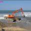 Amphibious excavators Marsh Buggy made of HITACHI excavator