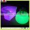LED light latest single seater sofa chair/small round sofa chair