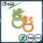 trade assurance safety food grade silicone bpa free baby teether