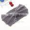 Cheap winter warmcrochet headband in 8 colors- ladies knit headbands wholesale