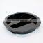 Round compact powder container with mirror