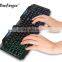 Custom USB wired led keyboard with backlit for gaming