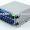 Cheap inserted type SC UPC 1*16 fiber optical splitter, FTTH 1*16 SC UPC plc optic fiber splitter
