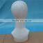 Manufacturer fiberglass faceless female egg mannequin heads