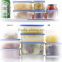 Easy to use and Premium plastic food container rectangular with lid for home use , made by japanese quality
