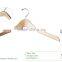 Natural Wooden top hospitality Clothes Hangers for hotel club