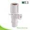 hot sales plastic chrome toilet angle valve