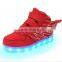 cute kids LED Shoes Recharge LED Light Sports Shoes / LED USB charge shoes