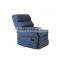 HC-H008 blue fabirc massage recliner sofa single sofa