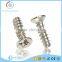 carbon-steel flat head tail tapping countersunk screw