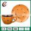 Modern ceramic coffee cup and saucer