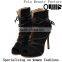 2016 Elegant Peep Toe Fashion Half Boots High Heel Lace-up Peep Toe Ankle Boots for Carton Fair PE4232