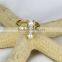 AAA 4.5-5mm near round freshwater pearl ring wholesale cultured natural pearl ring