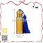 High end engraving golden empty 7ml oil bottle with tassel