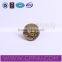 Good plating good engraved snap fancy button for jacket