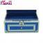 Factory Customised Lockable Blue Nail Polish Aluminum Travel Jewelry Case