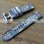 21mm wide watch band hot sale genuine python leather watch bands for men