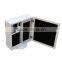 MDF rolling dressing cabinet with white mirror