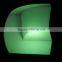 Household Rotomolding Decorative Lighted Modern Design Commercial Furniture Plastic LED Sofa