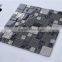 MB SMJ07 Wholesale Laminated Chinese Glass Mosaic for Living Room Decorative Black Mosaic Tile