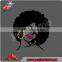 Fashion black girls rock rhinestone transfers
