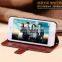 High quality Leather Wallet case stand with card slot for iPhone 6 4.7"