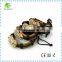 High quality genuine leather bracelet, customized alloy logo bracelet ,handmade leather bracelet