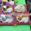 soft sleeping white colored holiday time christmas decorations