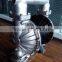 chamical industry the stainless steel Santoprene diaphragm air duplex pump for PYDRAUL and seawater