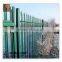 China supply pvc powder coating steel palisade fencing