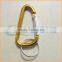 Fashion High Quality snap hook carabiner with screw lock
