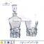 Lead free glassware glass bottle/wine glasses decanter