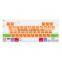 Colorful General Laptop Keyboard Cover to protect from dust, water, coffee, etc.
