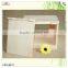 plain sliding laser cutting pine wooden tissue box
