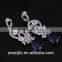 Wholesale Stock Small Order Fashion Women Long Style Hollow Flower Zircon Earrings