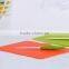 Eco-friendly healthy colorful plastic chopping board (four pieces)