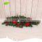 GNW CHGR-1607033 New arrival Customized Wholeasle Beautiful colorful Artificial Christmas garland for home decoration