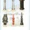 wholesales square lamp poles,lamp bases,sideway lamp poles