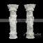 morden luxury natural marble interior decoration house pillars designs