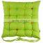 cushion 100% cotton with filling solid color with colorful dots