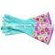 Kitchen Cleaning Dish Washing Lace Warm Waterproof Laundry Gloves