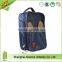 Outdoor handle blue functional thickness travel nylon storage pouch travel shoes bag