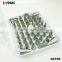 42156 52 Pcs 304 Stainless Steel Cake Master Decorating Tip Set, With Hinged Storage Box