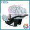 Infant Car Seat Cover Set Carseat Canopy Auto Zone Seat Covers Reversible Car Seat Stroller Strap Covers Gray Chevron Pattern