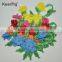 New Applique Professinal Embroidery Flower Patches Embroidery Patch For Clothes WEF-755