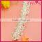 Silver Rhinestone Chain Daisy Artificial Bridal Hair Flowers WHD-063