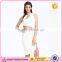 2017 New  eyelet with golding line accessory fashion sexy ladies dress